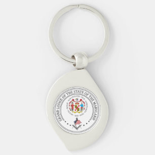 Freemasonry lodge of the state of Mariland Key Ring