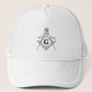 Freemasonry lodge of the state of Maryland Trucker Hat