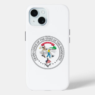 Freemasonry lodge of the state of Minnesota iPhone 15 Case