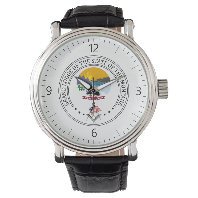 Freemasonry lodge of the state of Montana Watch (Front)