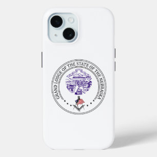 Freemasonry lodge of the state of Nebraska iPhone 15 Case