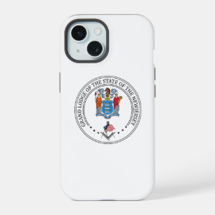 Freemasonry lodge of the state of New Jersey iPhone 15 Case