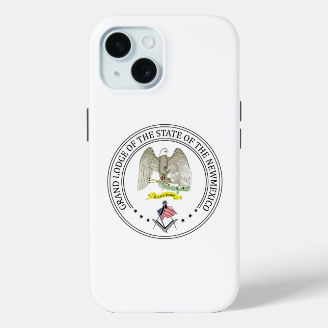 Freemasonry lodge of the state of New Mexico Case-Mate iPhone Case (Back)