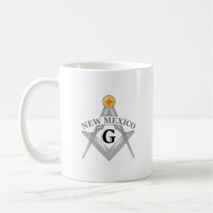 Freemasonry lodge of the state of New Mexico Coffee Mug