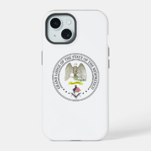 Freemasonry lodge of the state of New Mexico iPhone 15 Case