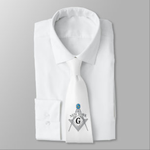 Freemasonry lodge of the state of New York Tie