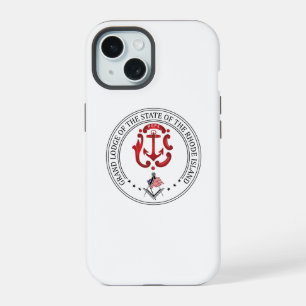 Freemasonry lodge of the state of Rohde Island iPhone 15 Case