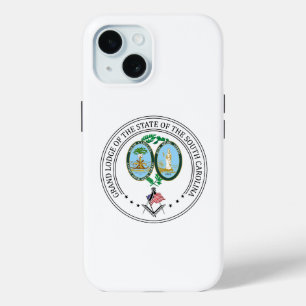 Freemasonry lodge of the state of South Carolina  iPhone 15 Case