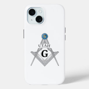 Freemasonry lodge of the state of Utah iPhone 15 Case
