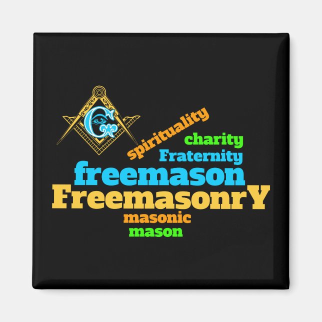 Freemasonry Magnet (Front)