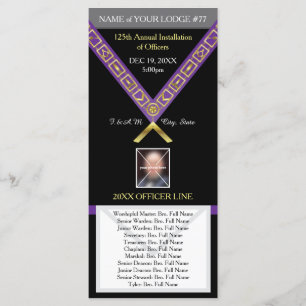 Freemasonry Program Guide - Installation Template