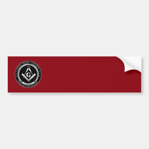 Freemasonry seal bumper sticker