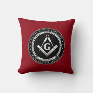 Freemasonry seal cushion