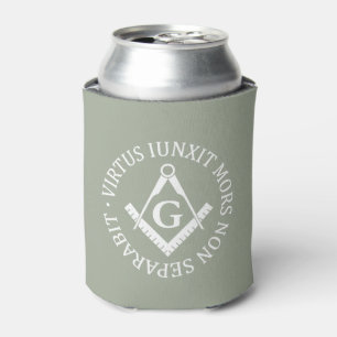 Freemasonry sign can cooler