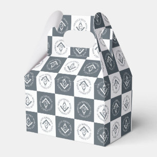 Freemasonry sign favour box