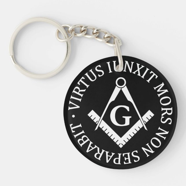 Freemasonry sign key ring (Front)