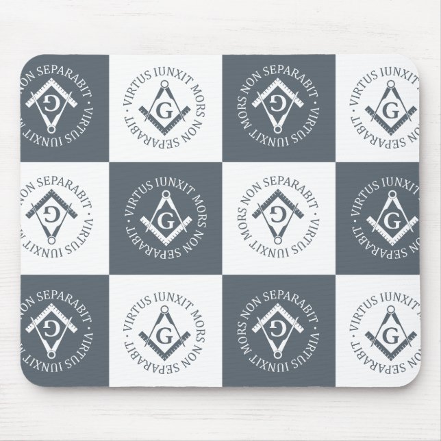 Freemasonry sign mouse mat (Front)