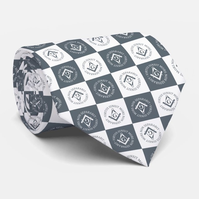 Freemasonry sign tie (Rolled)