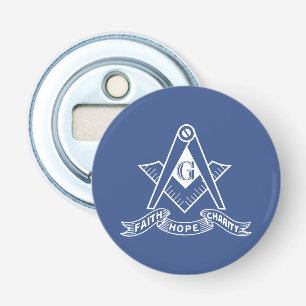 Freemasonry symbol bottle opener