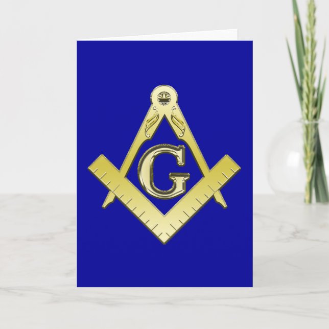 Freemasonry Symbol Card (Front)