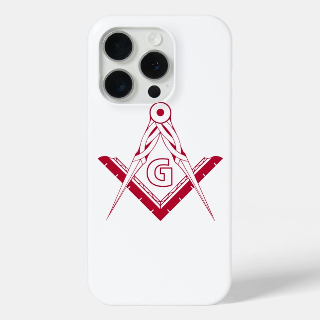 Freemasonry symbol Case-Mate iPhone case (Back)