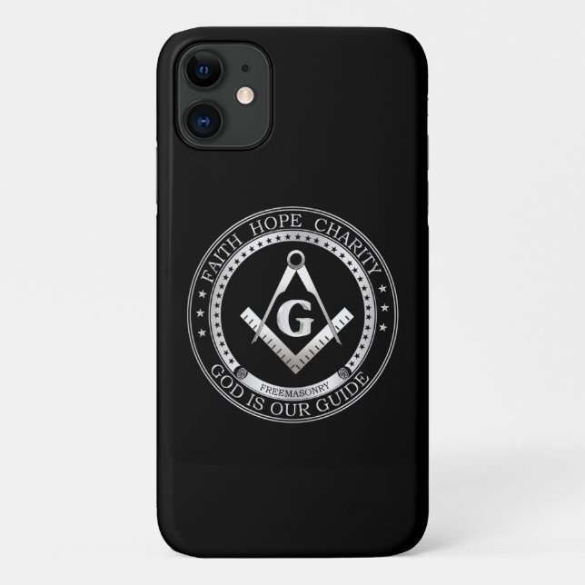 Freemasonry symbol Case-Mate iPhone case (Back)