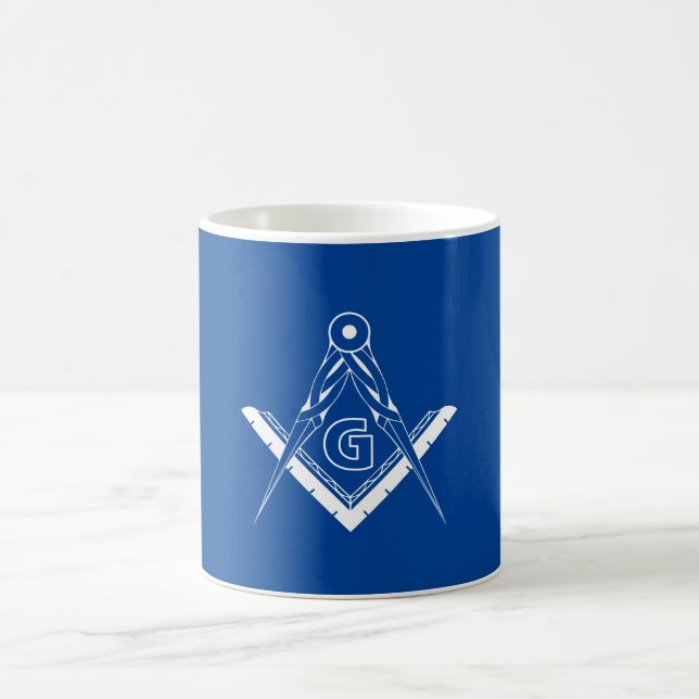 Freemasonry symbol coffee mug (Center)