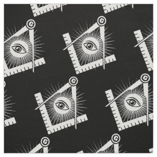 Freemasonry symbol fabric
