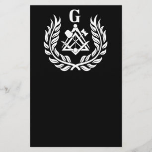 Freemasonry symbol flyer