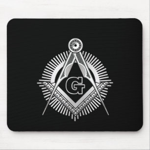 Freemasonry symbol mouse mat