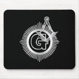 Freemasonry symbol mouse mat