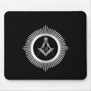 Freemasonry symbol mouse mat