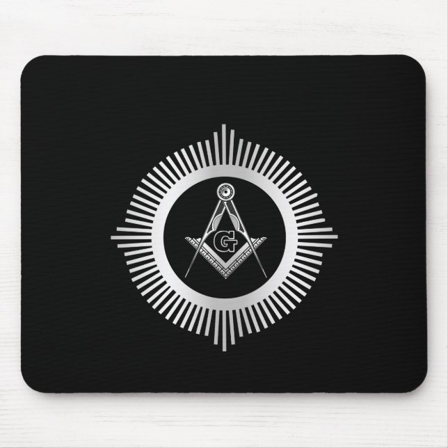 Freemasonry symbol mouse mat (Front)