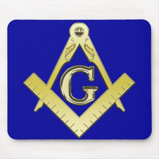 Freemasonry Symbol Mousepad (Front)