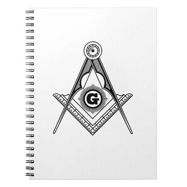 Freemasonry symbol notebook (Front)