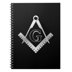 Freemasonry symbol notebook