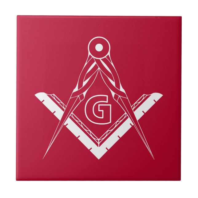 Freemasonry symbol tile (Front)