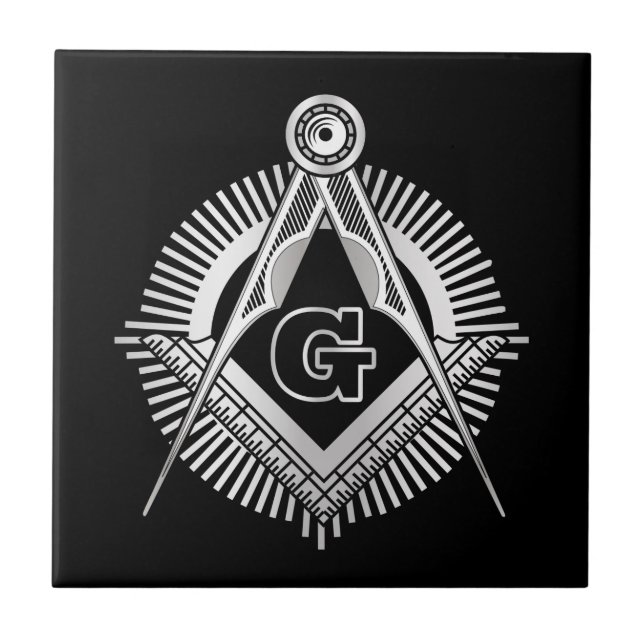 Freemasonry symbol tile (Front)