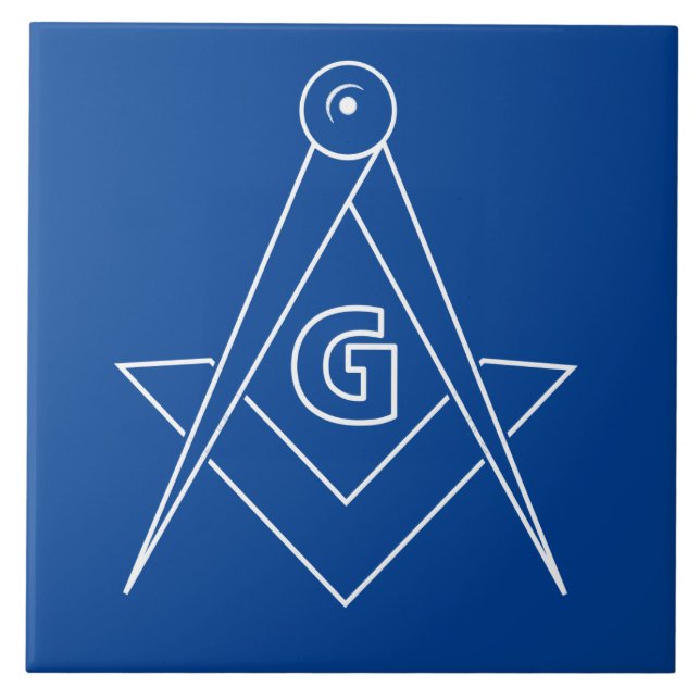 Freemasonry symbol tile (Front)