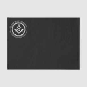 Freemasonry symbol tissue paper