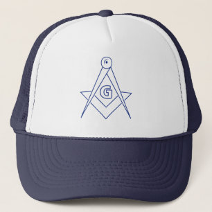 Freemasonry symbol trucker hat