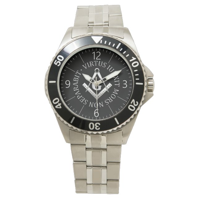 Freemasonry symbol watch (Front)