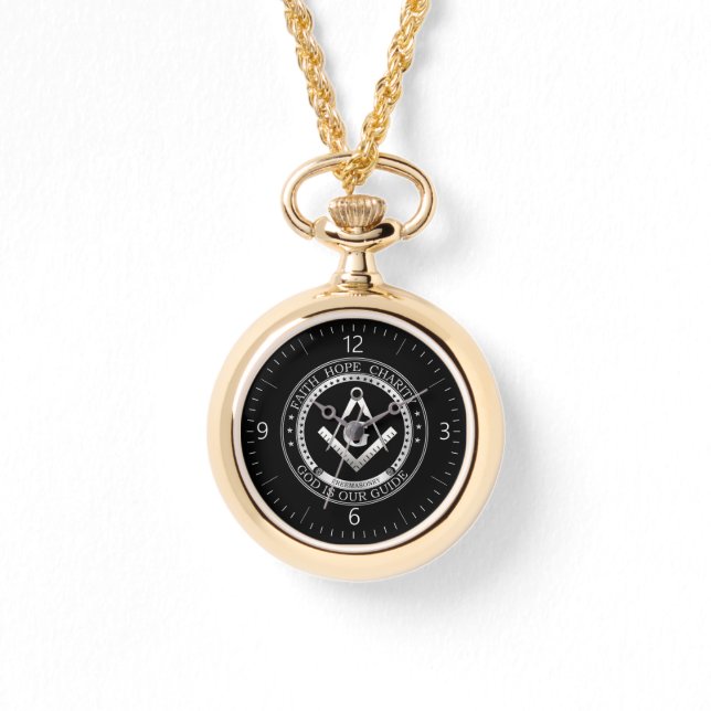 Freemasonry symbol watch (Front)