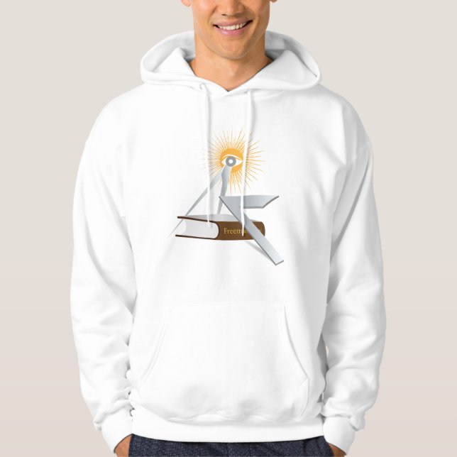 Freemasonry symbols hoodie (Front)