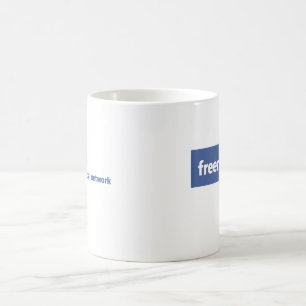 Freemasonry, the original social network. Facebook Coffee Mug