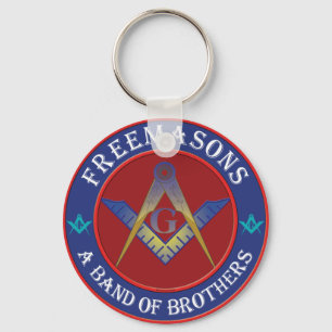 Freemasons Band Of Brothers Key Ring
