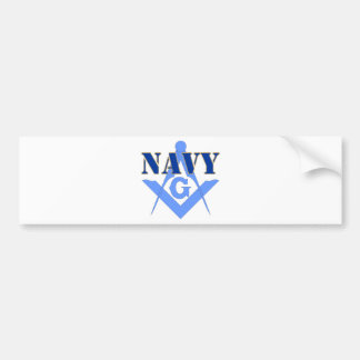 Freemasons in the Navy Bumper Sticker