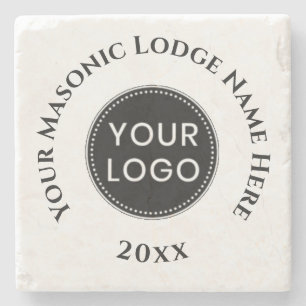 Freemasons Masonic Gift Stone Coaster