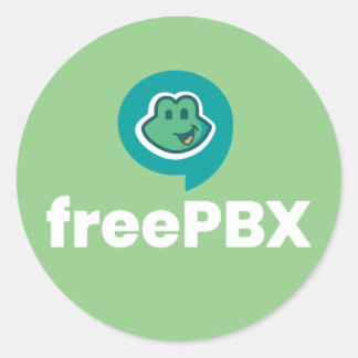 FreePBX Logo Colour Stickers
