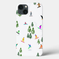 Freeride Snowboarder Snowboarding Illustration